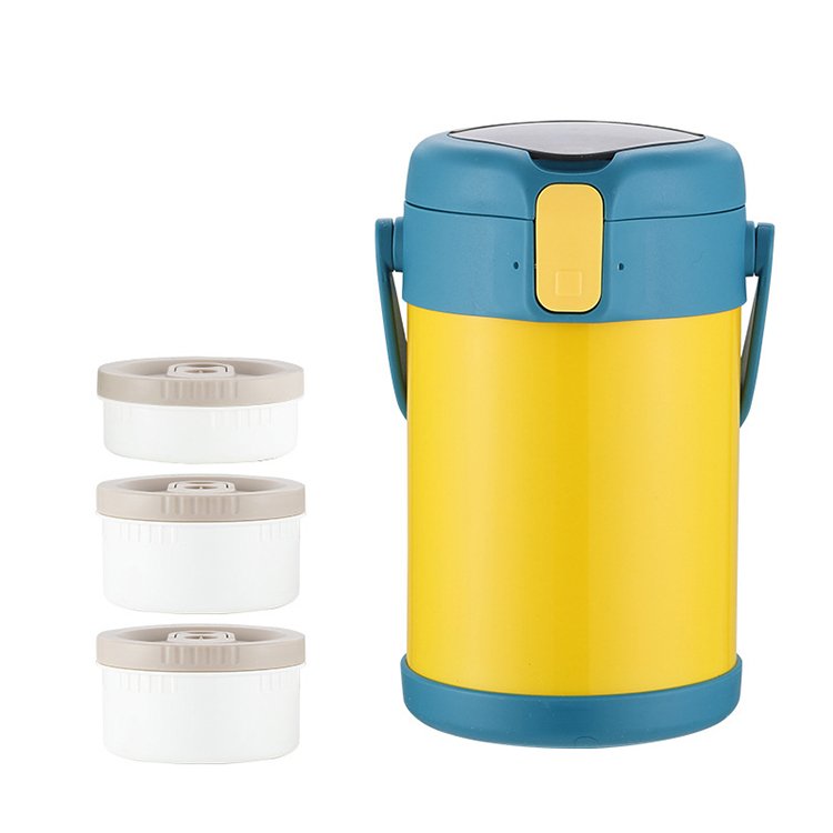 Food Grade Stackable Insulated Food Jar Lunchable Bento Box Leakproof Soup Food Storage Containers For Adult