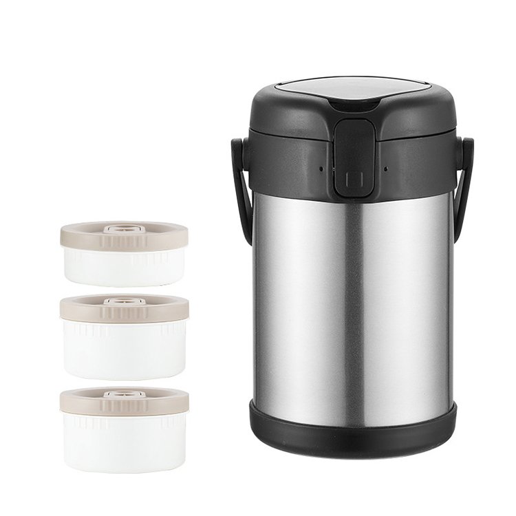 Food Grade Stackable Insulated Food Jar Lunchable Bento Box Leakproof Soup Food Storage Containers For Adult