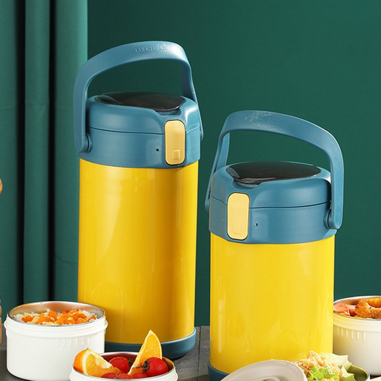 Food Grade Stackable Insulated Food Jar Lunchable Bento Box Leakproof Soup Food Storage Containers For Adult