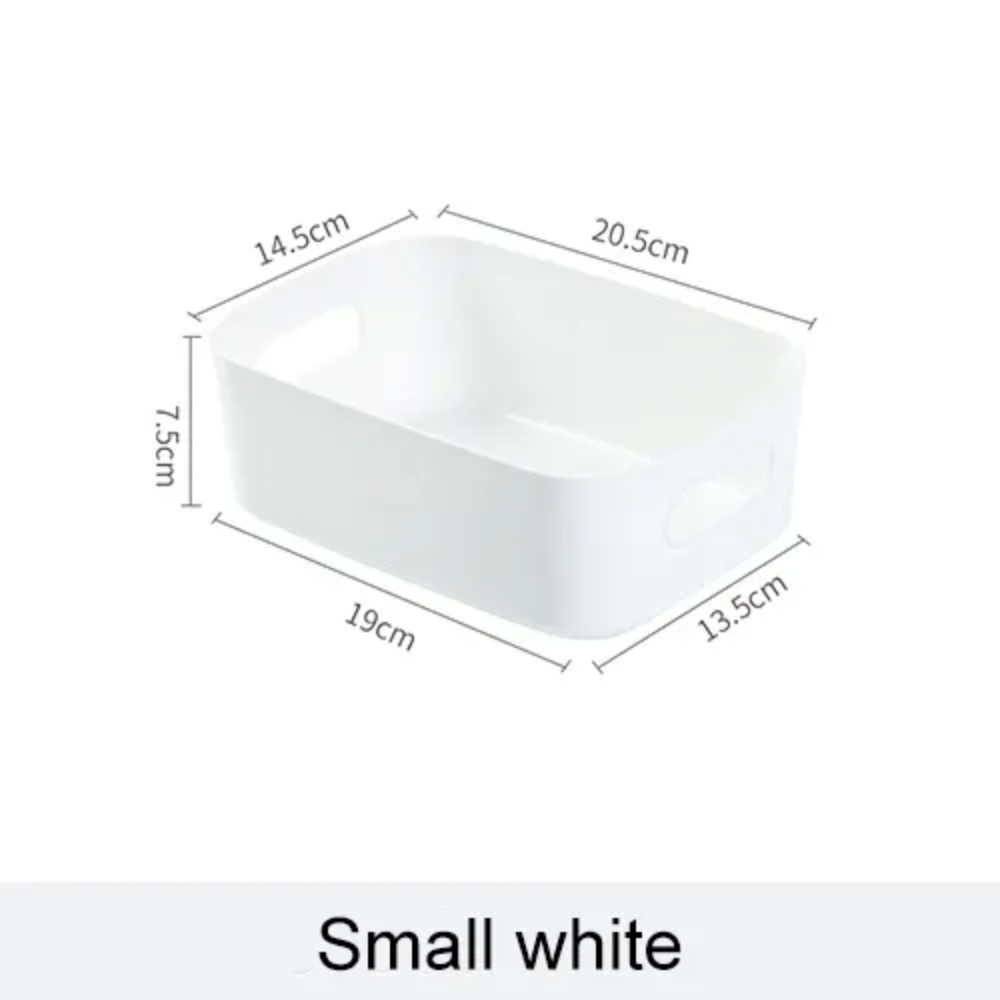 Organizing Box Desktop Cosmetics Organizing Clutter Organizing Storage Basket Plastic Snacks Household Kitchen Storage Box