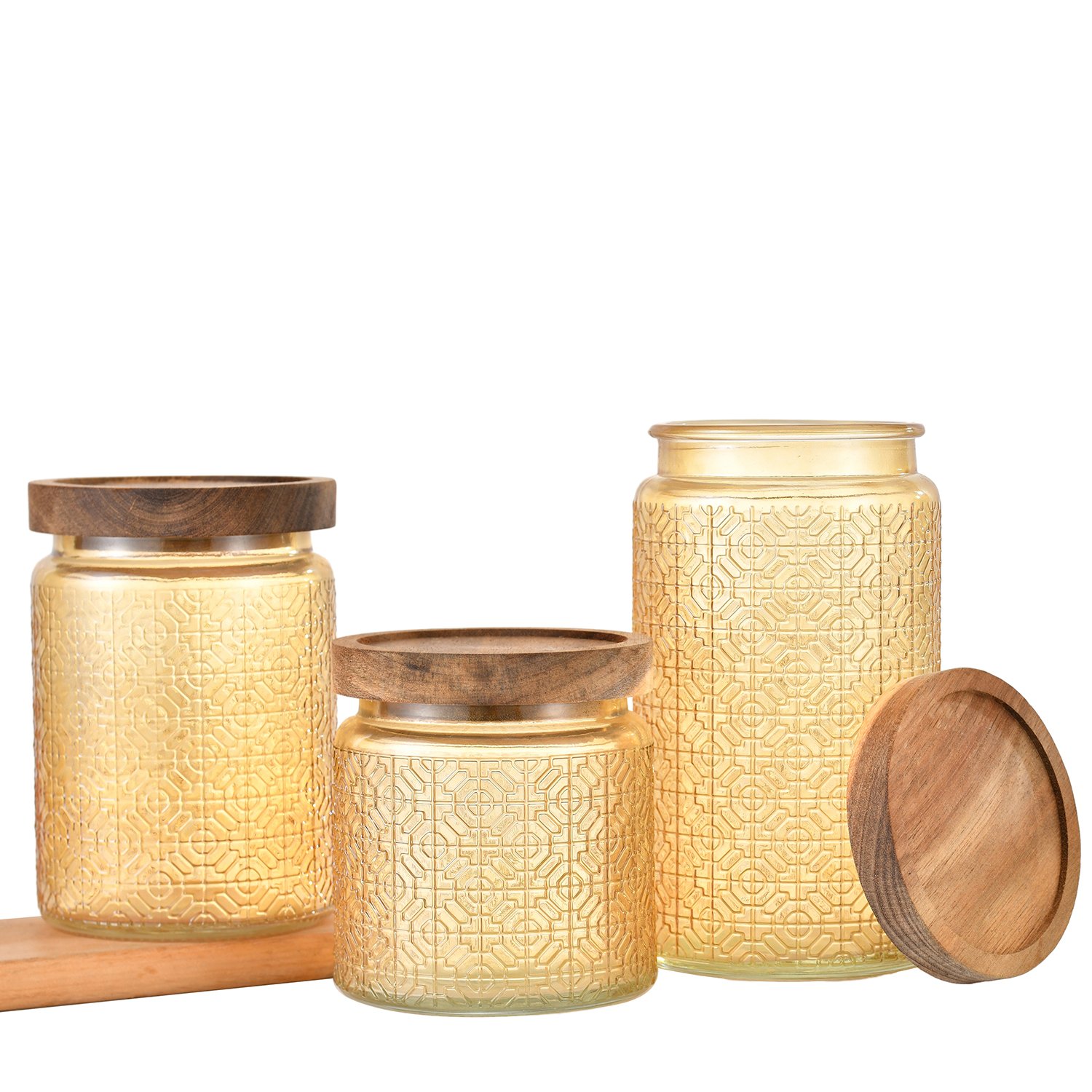 Good Quality Vintage Wide Mouth Glass Storage Jar Food Storage Container