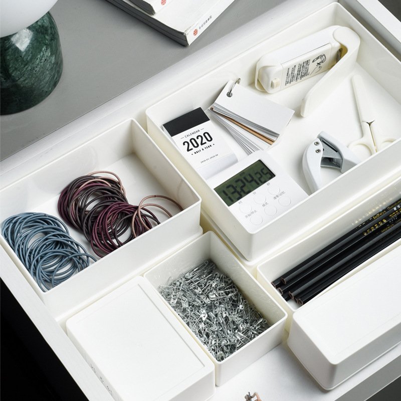 Lightweight Portable Stackable Storage Boxes Drawers Sorting Storage Box Container Case