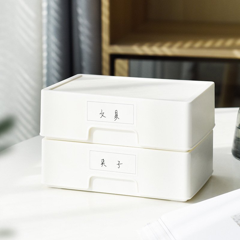 Lightweight Portable Stackable Storage Boxes Drawers Sorting Storage Box Container Case