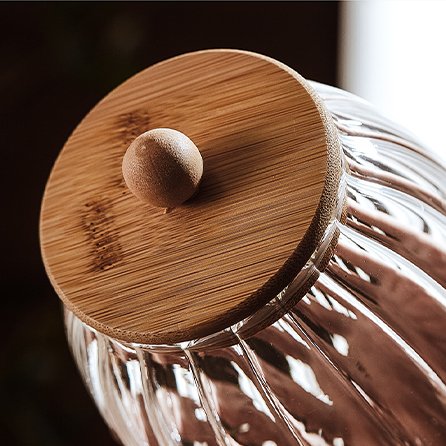 Professional manufacture cheap kitchen small storage containers glass spice food storage jars set airtight canister