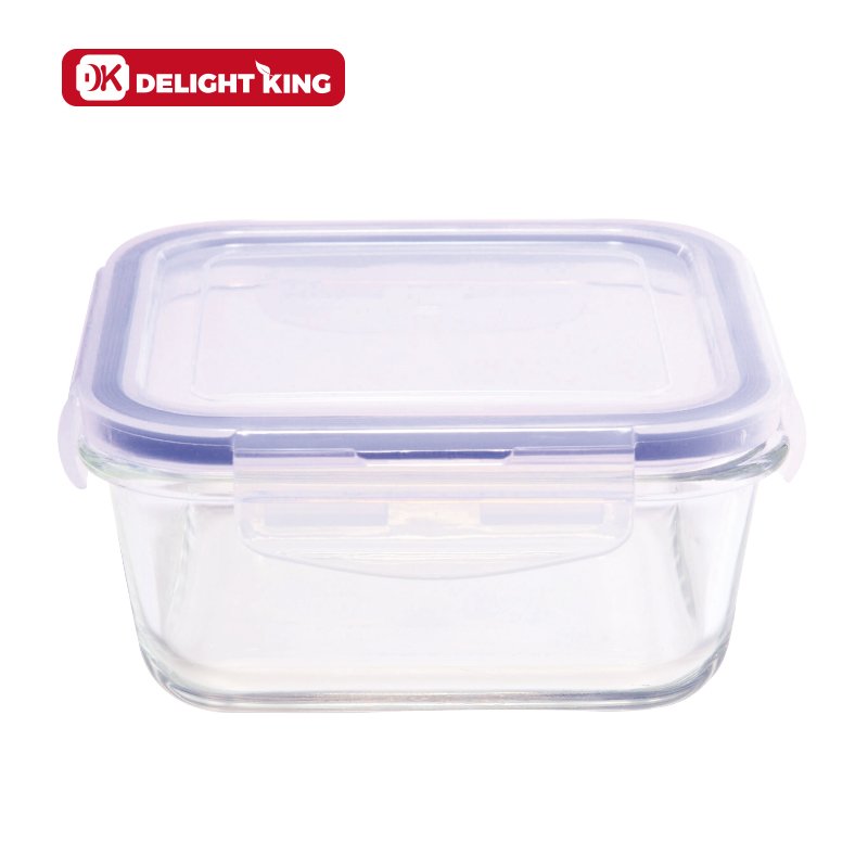 Customized airtight glass bento boxes set high quality back to school glass food container oven safe
