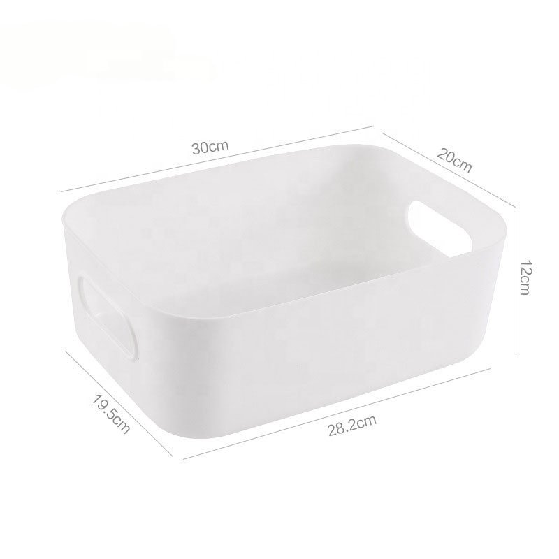 Simple Desktop Cosmetic Storage Box Multi-functional Plastic Sundries Storage Box