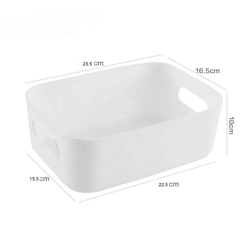 Simple Desktop Cosmetic Storage Box Multi-functional Plastic Sundries Storage Box