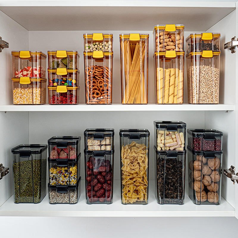 Food Storage Box Transparent Food Container Box Kitchen Storage Containers