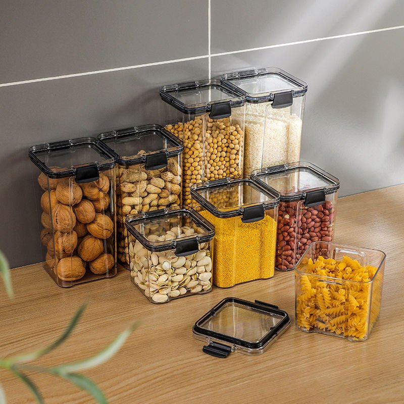 Food Storage Box Transparent Food Container Box Kitchen Storage Containers