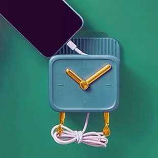 Home Safety Wire Organizer Cable Protection Storage Boxes Phone Book Holder Sticker On The Wall