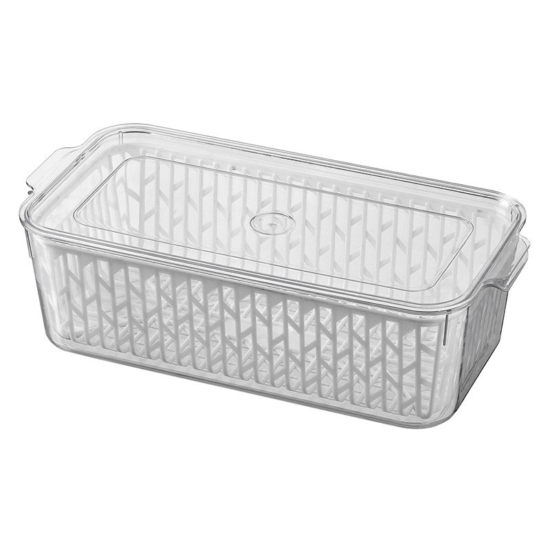 2023 New Product Ideas Cheap Household Products Good quality Transparent Refrigerator Storage Box