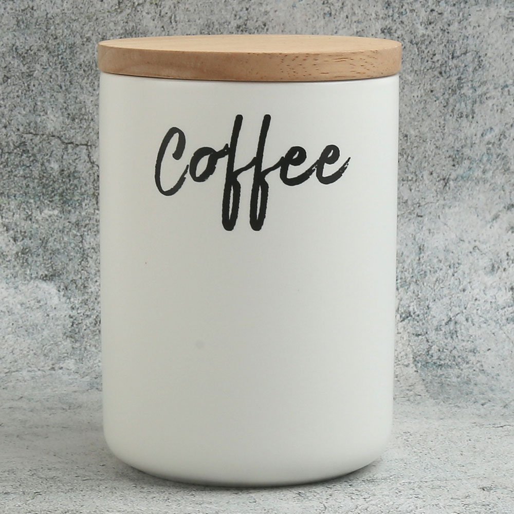 Ceramic Porcelain Home Food Kitchen Canister Jar Storage Container Sets