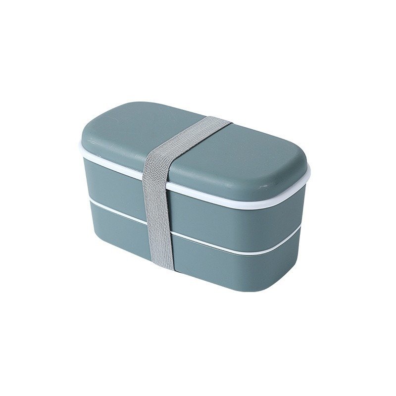 Syh707 Double-layer Lunch Box Healthy Material Food Storage Container Fresh-keeping Box Microwave Tableware Lunch Box