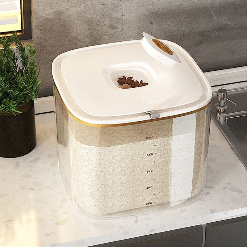 Food Grain Storage Container Large Capacity Container Insect Proof And Moisture-proof Sealed Rice storage Box