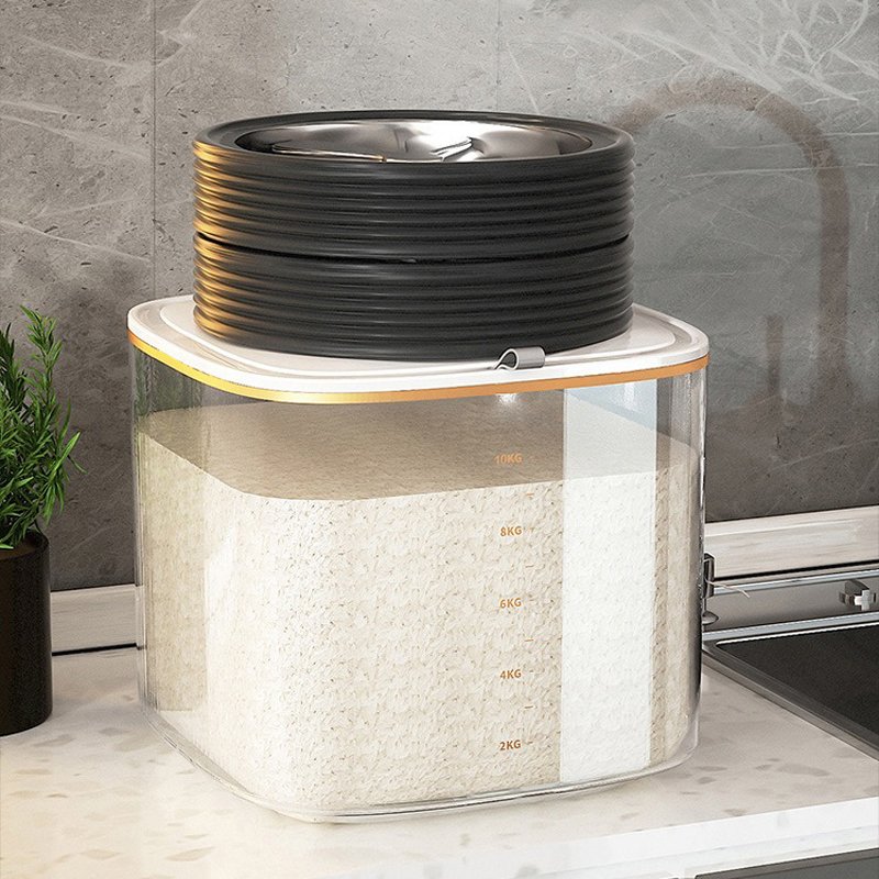 Food Grain Storage Container Large Capacity Container Insect Proof And Moisture-proof Sealed Rice storage Box