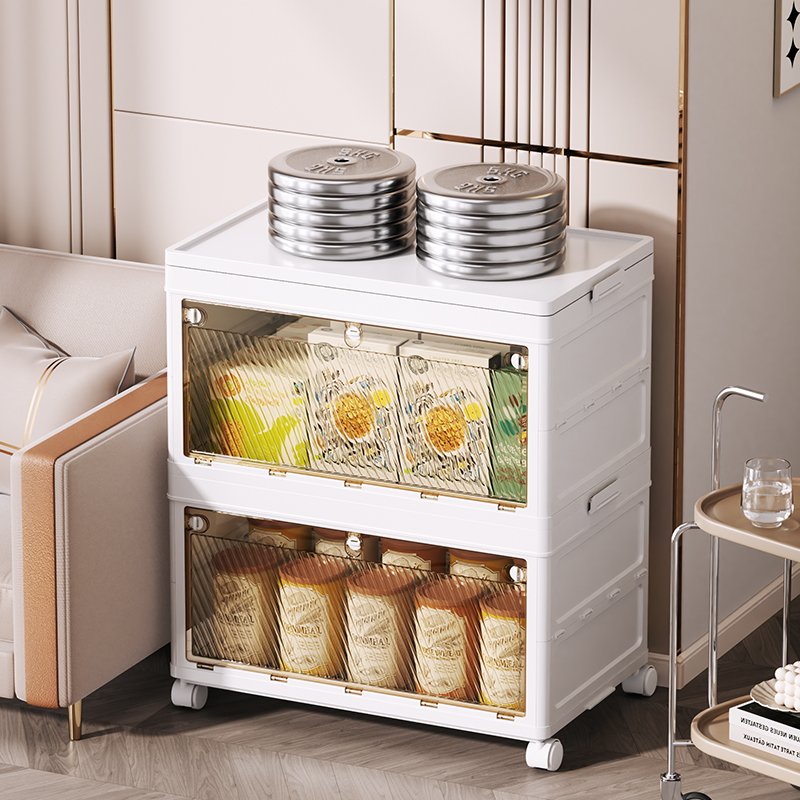 Wannuo plastic drawer storage cabinets Household items storage box with folding feature for toy storage