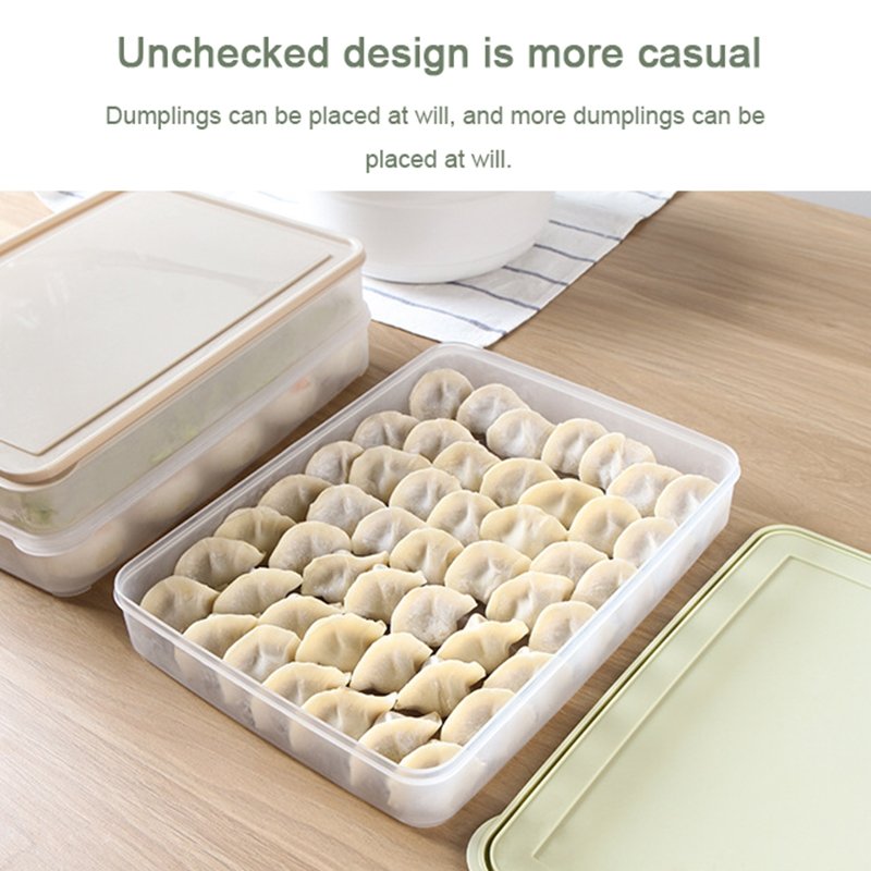 Domestic Refrigerator Storage Box Food Freezer Box Kitchen Accessories Preservation Sealed Box