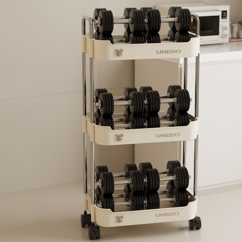 Wannuo Kitchen shelf cart Multi-layer space large capacity Multi-functional removable food storage rack with wheels