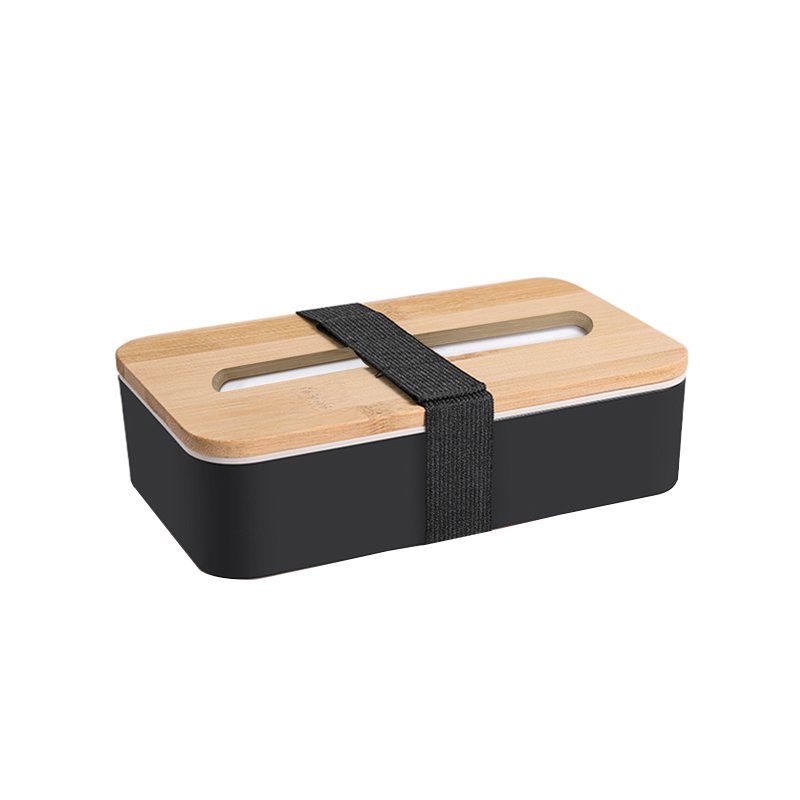 Food Container Food Storage Box Japanese Bento Lunch Box with Bamboo Lid Customized logo