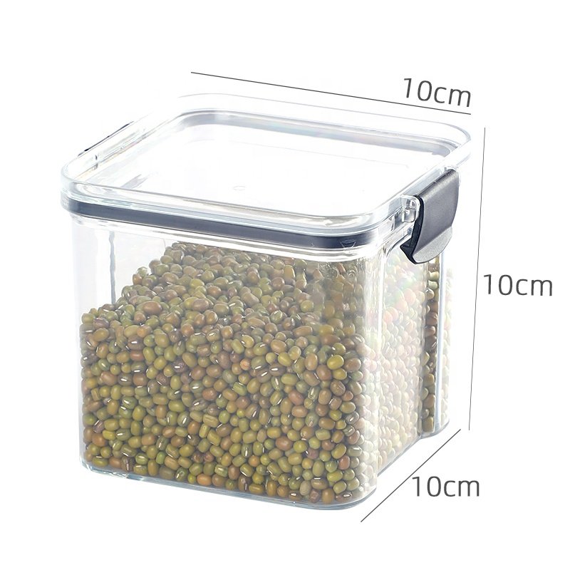Airtight Plastic Container for Cereal Food Storage Containers Pantry Organizers 1000ml