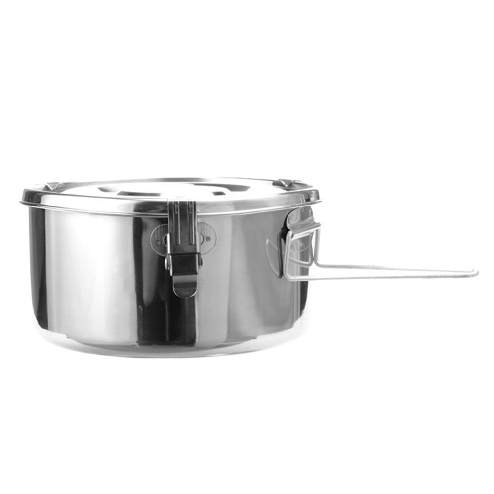 Old Fashioned Wholesale Stainless Steel Lunch Box with Handle