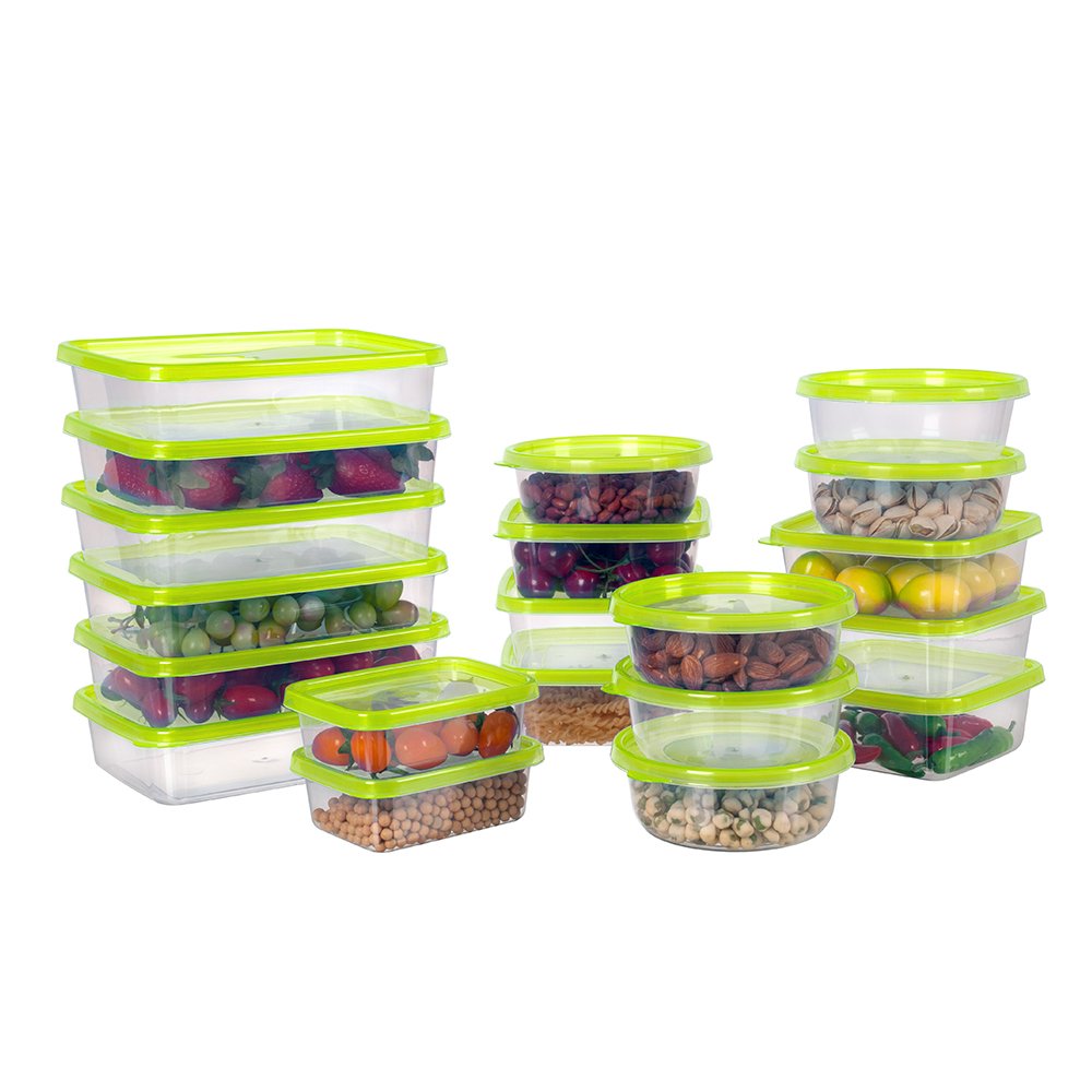 Microwave/Freezer Safe BPA Free Plastic Reusable Bento Box/Lunch Box Food Storage Containers for Meal Prep