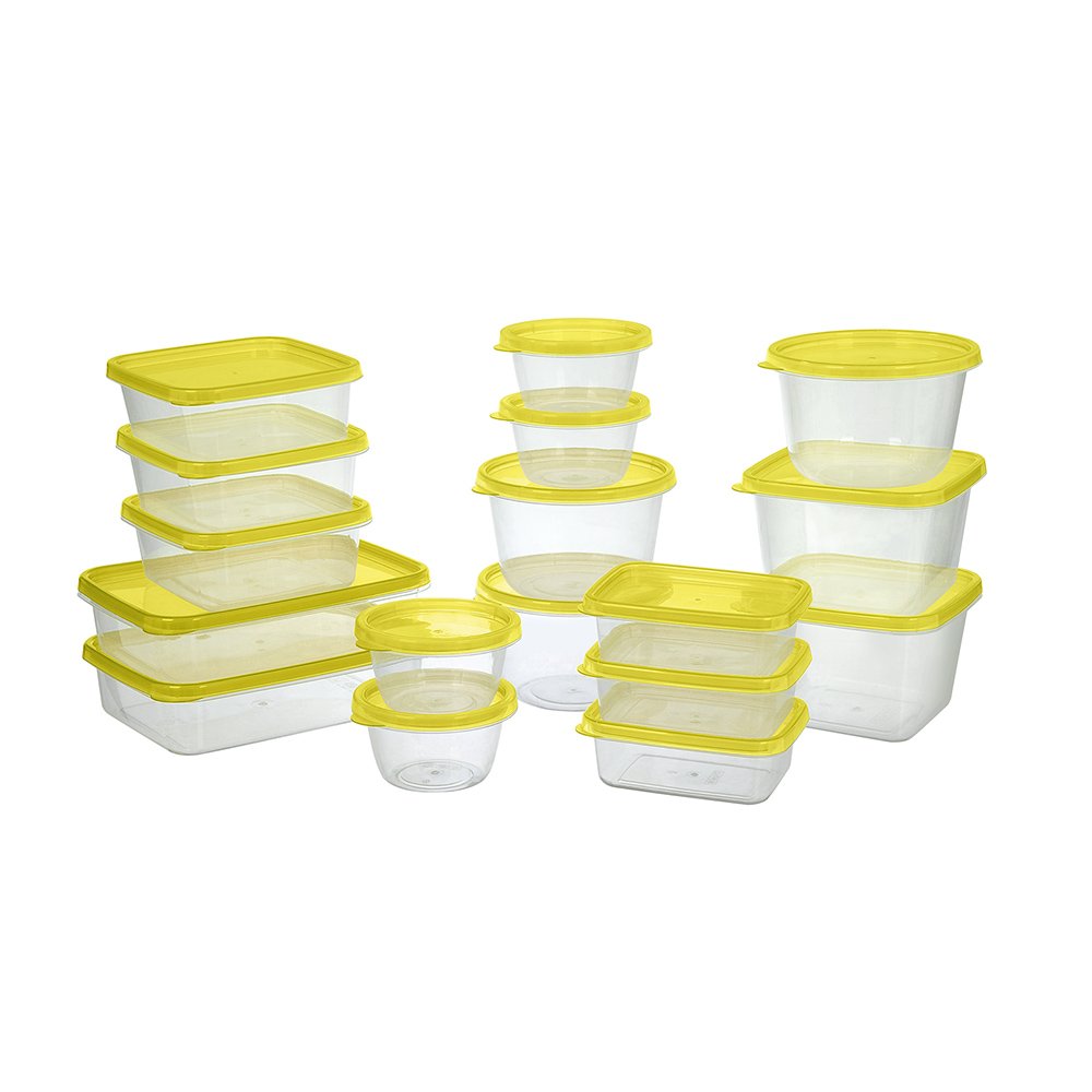 Microwave/Freezer Safe BPA Free Plastic Reusable Bento Box/Lunch Box Food Storage Containers for Meal Prep
