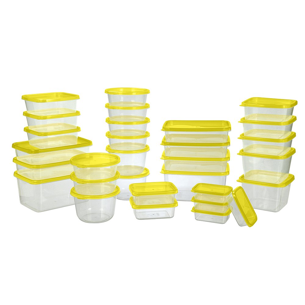 Microwave/Freezer Safe BPA Free Plastic Reusable Bento Box/Lunch Box Food Storage Containers for Meal Prep