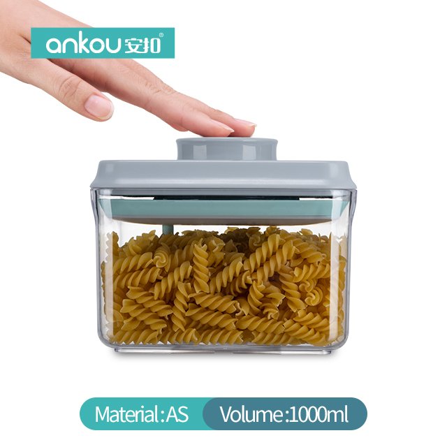 Hot Sales Sealed Cans Large fridge Noodle storage jars Clear Stackable Bpa-Free Pop Up Airtight food storage & container