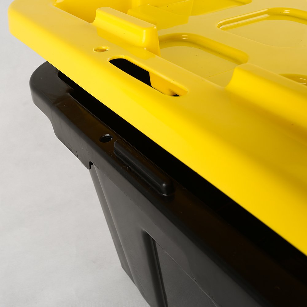 Factory directsale waterproof 100L 27 Gallon plastic storage bin box for sale