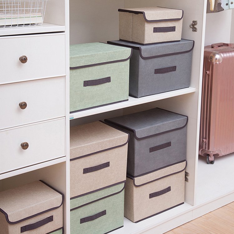 Wholesale Foldable Non-Woven Dustproof Storage Box Home Organizador de Sapatos for Toys Wardrobe Fashionable Foldable Design