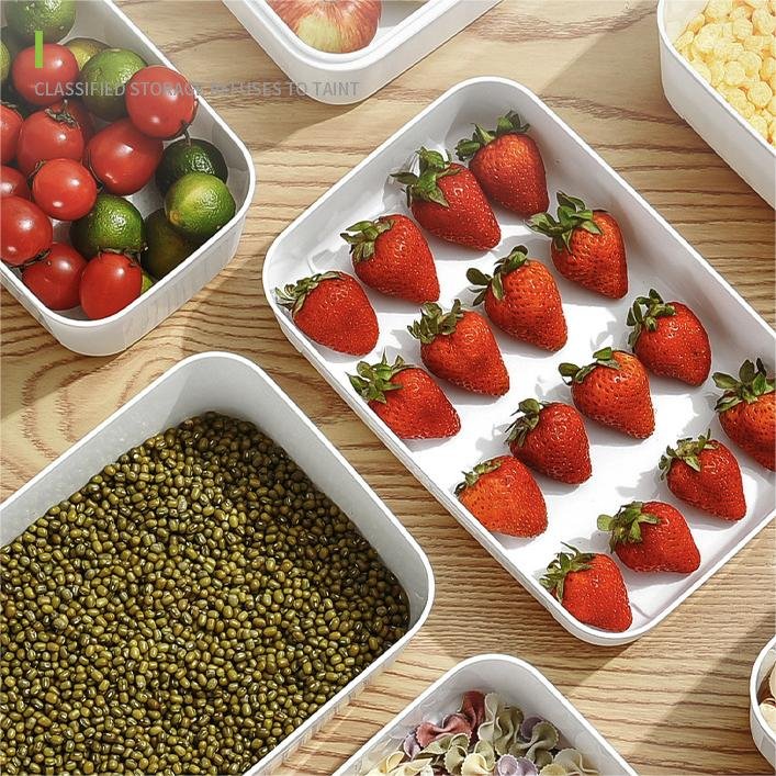 Japanese food preservation refrigerator fruit preservation frozen food storage box for kitchen
