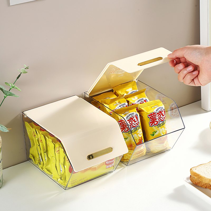 Coffee&Tea Sachet Connectable Storage Rack Stackable Pantry Organizer Office Tea Room Dustproof Storage Box