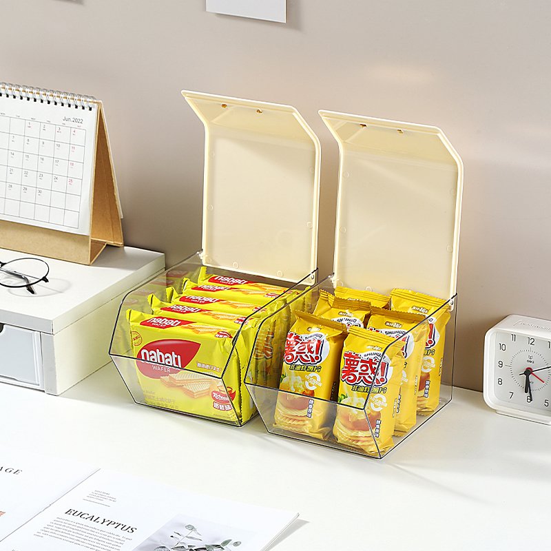 Coffee&Tea Sachet Connectable Storage Rack Stackable Pantry Organizer Office Tea Room Dustproof Storage Box