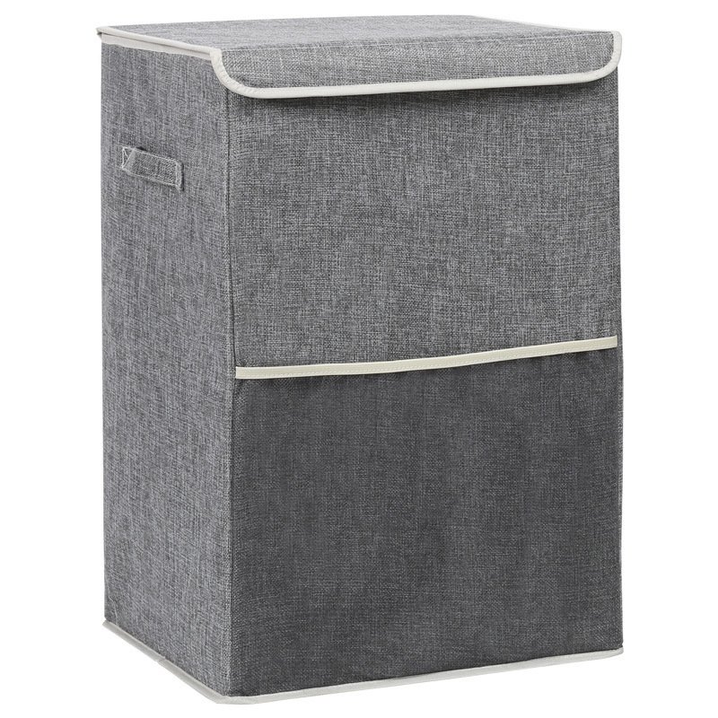 Factory Price Double Layer Bra and Underwear Storage boxs & Bins with lid Organizer Clothing Bag Linen box Customized