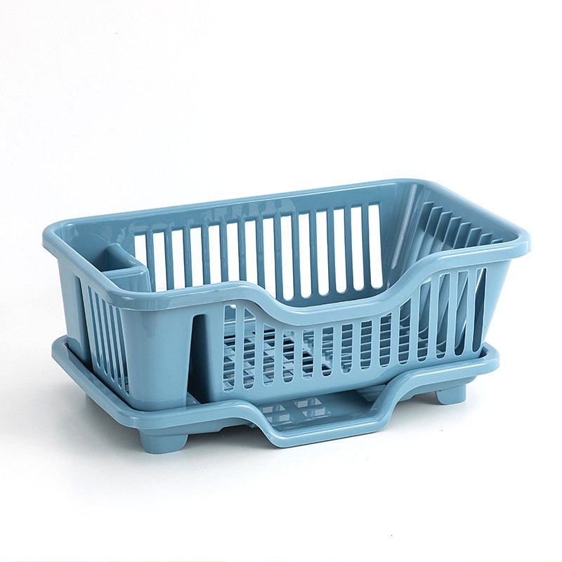 Home kitchen Accessories Plastic Dish Drying Rack For Kitchen Counter Top With Tray Water Filter Rack Dish Drainer