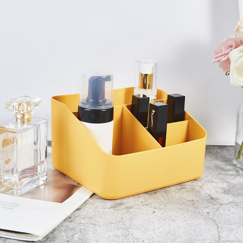 Hot selling Wholesale Plastic Makeup Organizer case Cosmetics storage box For Makeup