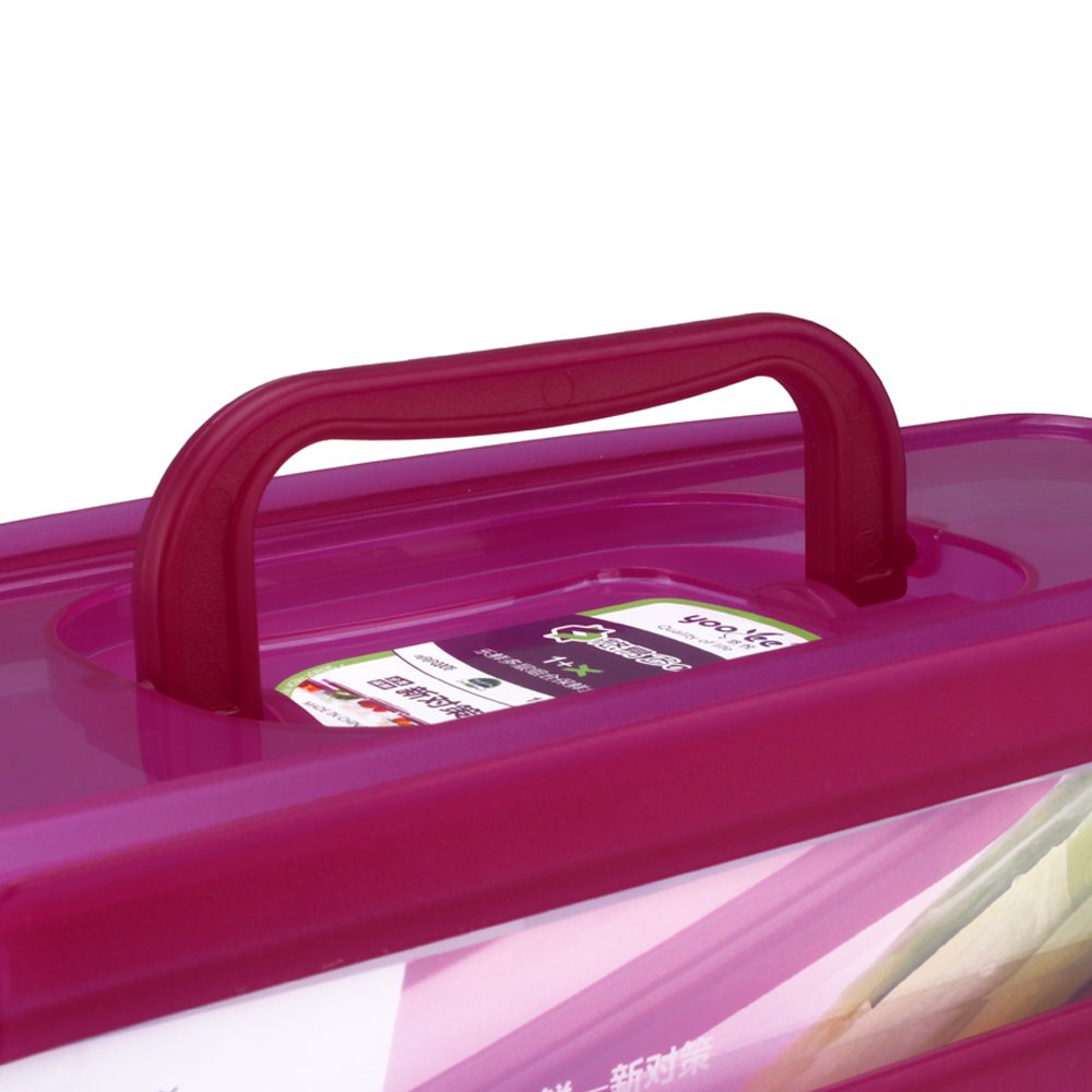 Christmas Gift Food Grade PP Plastic Stackable Airtight Food Storage Container with Lid
