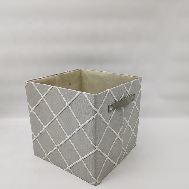 China factory foldable storage box children toy storage box cute cube with custom printing