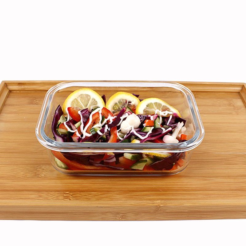Airtight Glass Meal Prep Containers Food Storage Container Leak Proof Glass Bento Lunch Box With Lid