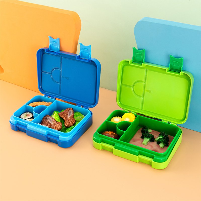 Aohea kids bento lunch box leakproof high quality microwave bento box food storage bento lunch box for kids children