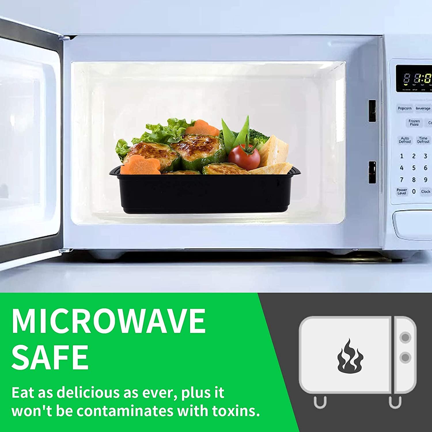 Fuling Factory wholesale food storage box take out microwavable plastic food container