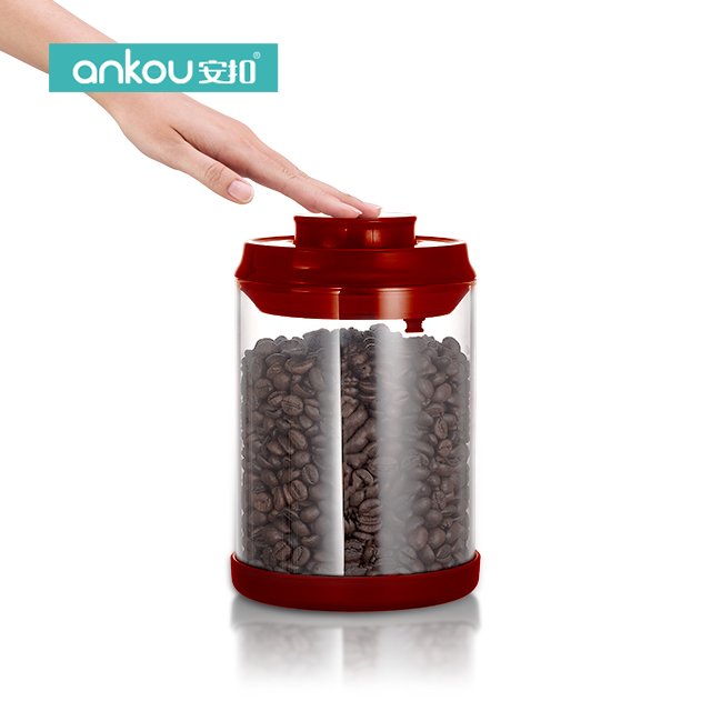 Hot Sales Sealed Cans Refrigerator Multigrain Food Canisters Clear Stackable Bpa-Free Pop Up Airtight food storage & container