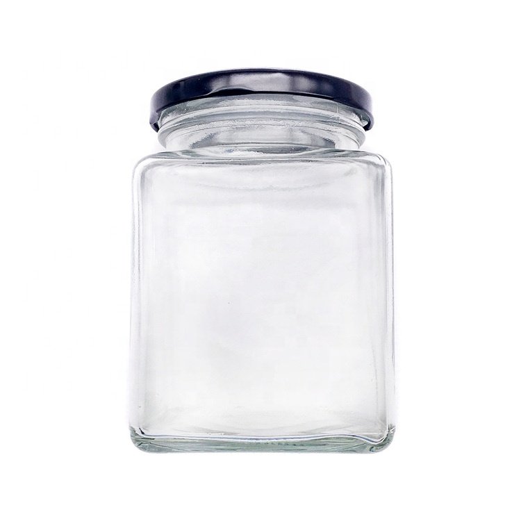 Customized Food Storage and Candy Glass Jar with lid