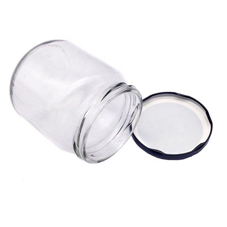 Customized Food Storage and Candy Glass Jar with lid