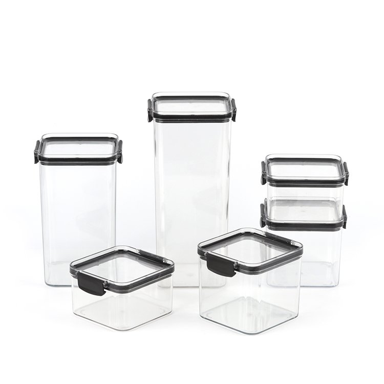Hot Selling Stackable Plastic Storage Box Kitchen Storage Containers Grain Storage Containers For Custom Logo Size