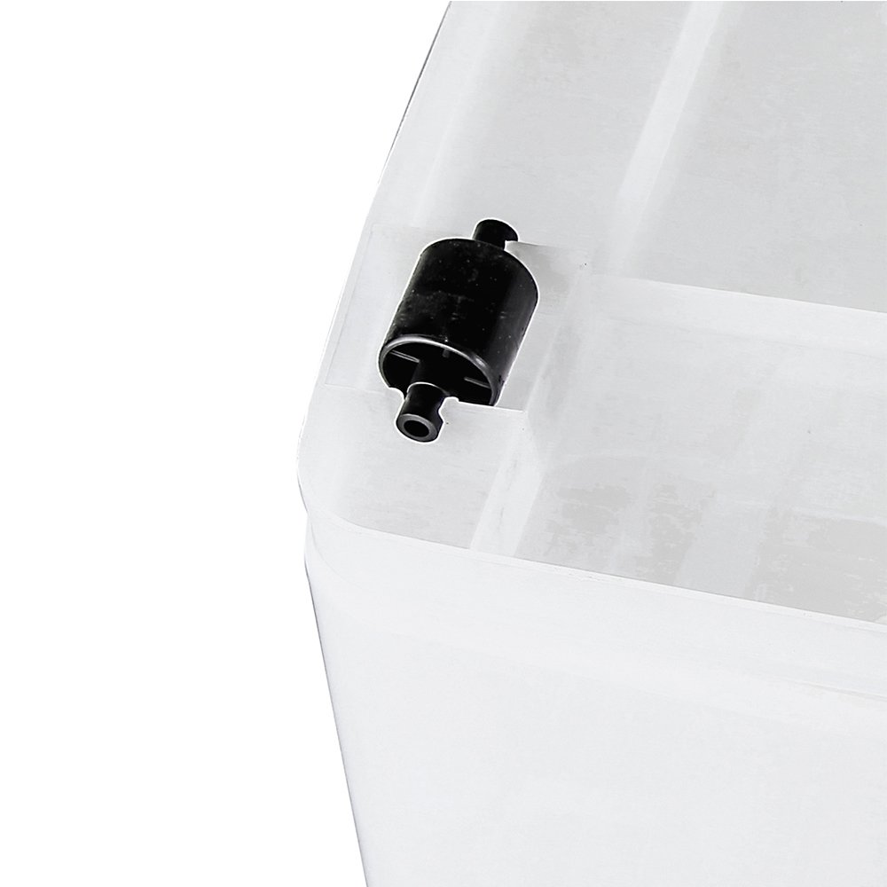 Eco friendly 130l clear plastic storage box manufacturer with handle