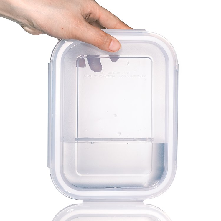 Hot Sales Round Square Dishwasher Microwave Safe Glass Food Container Lunch Box