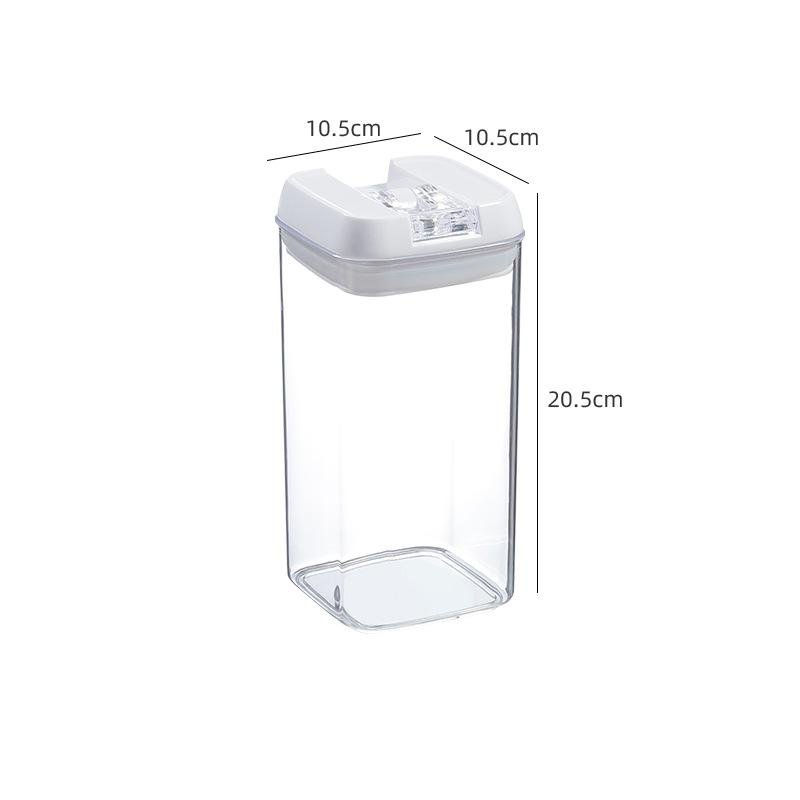 grain pantry sealed organizer clear pp cereal food container box kitchen plastic airtight food storage containers set with lid