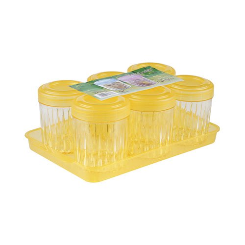 Malaysia Origin 8804 Canister Plastic Kitchen Food Storage Container Storage Set